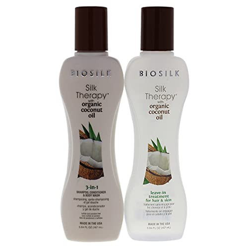Biosilk Silk Therapy With Organic Coconut Intense Moisture Kit