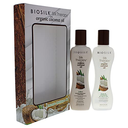 Biosilk Silk Therapy With Organic Coconut Intense Moisture Kit
