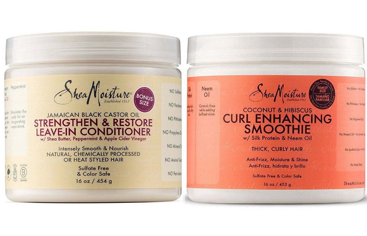 Shea moisture curl enhancing smoothie vs leave in deals conditioner