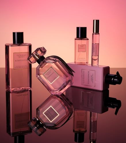 Victoria'S Secret Bombshell Eau De Parfum Notes Of Purple Passion Fruit  Shangri-La Peony Vanilla Orchid Perfumes For Women Oz)