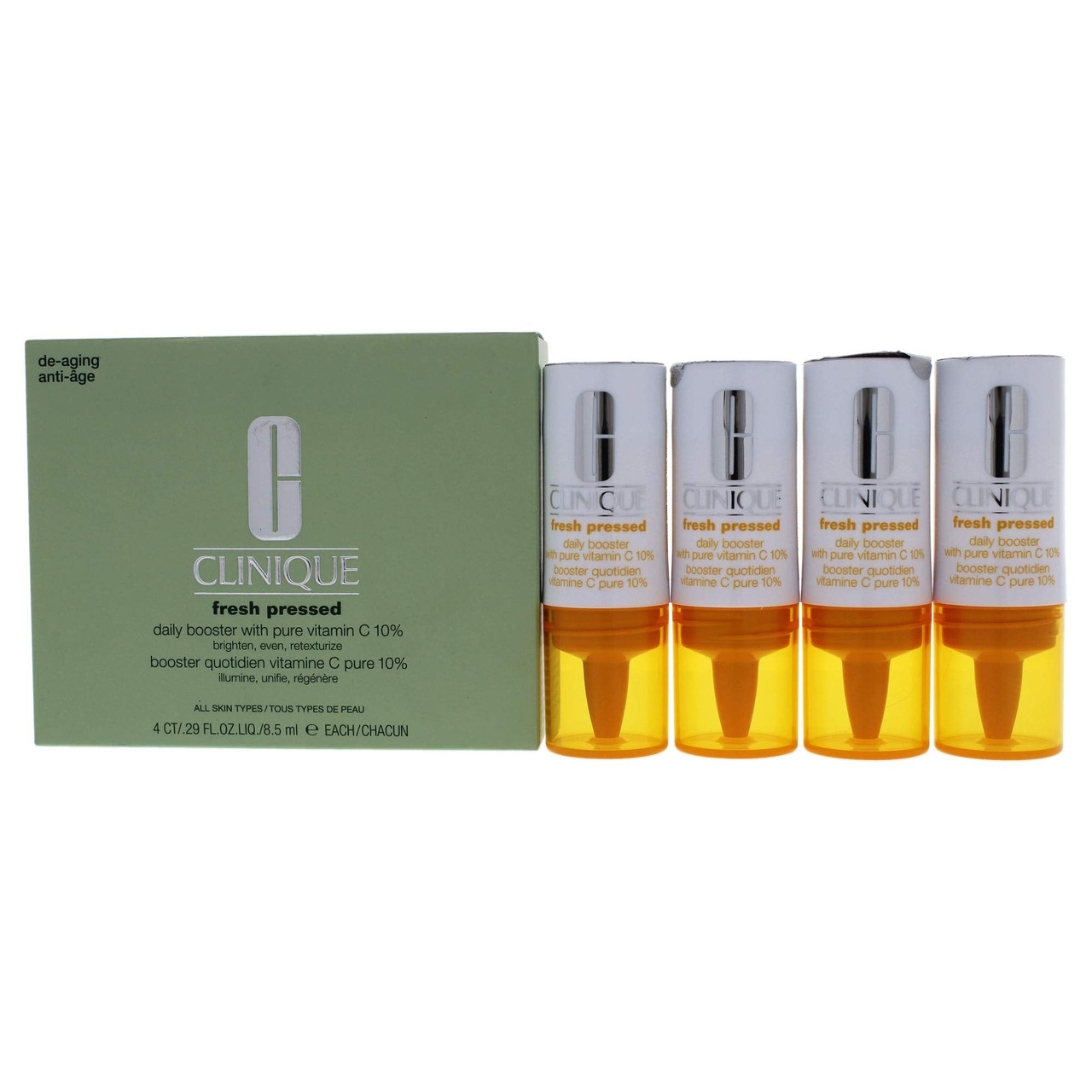 Clinique Fresh Pressed Daily Booster With Pure Vitamin C, 0.029 Ounce