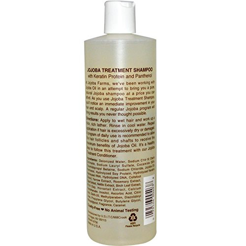 Jojoba Farms Treatment Shampoo – 450 Ml, Mit Natürlichem Jojobaöl