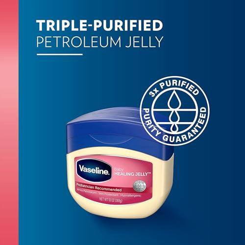 Vaseline Petroleum Jelly Baby Skincare Protective Pure Count