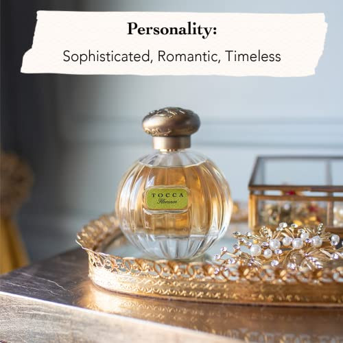 Tocca Eau De Parfum Set For Women Florence (20Ml 50Ml) Classic Floral Bergamot Pear Gardenia Hand-Finished Bottle