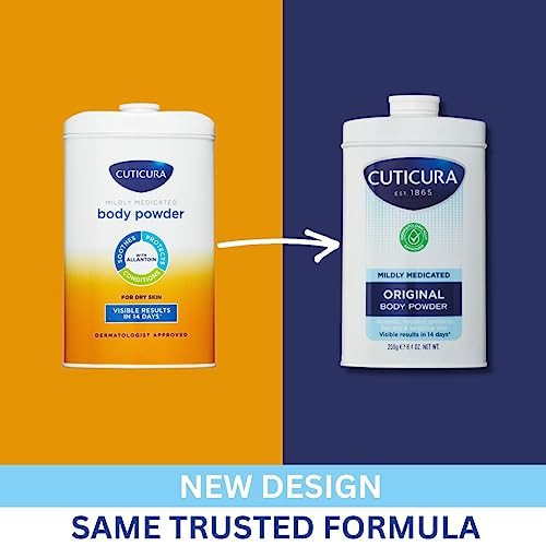 Cuticura Mildly Medicated Talc 250G By Cuticura