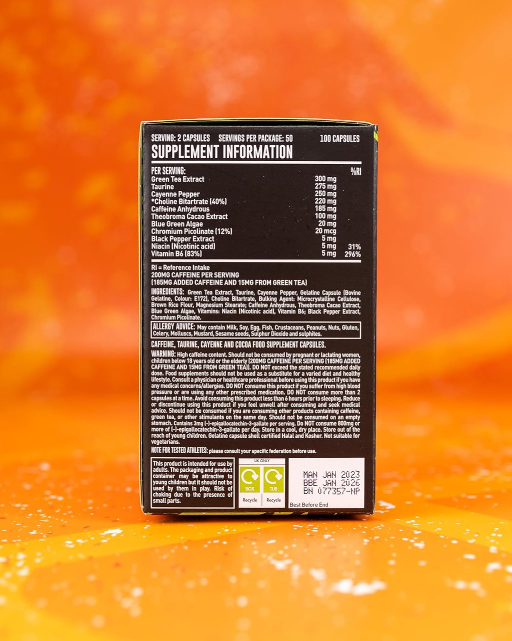 Grenade Shaker With Grenade Capsule Storage Facility - Army Green