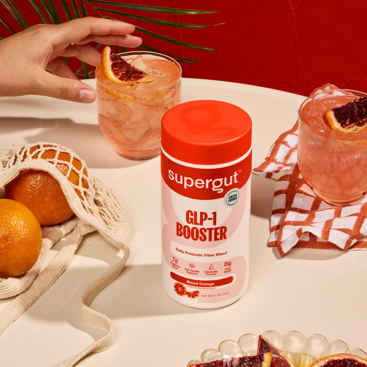 glp 1 grapefruit Supergut Gut Healthy Flavored GLP-1 Booster Blood Orange