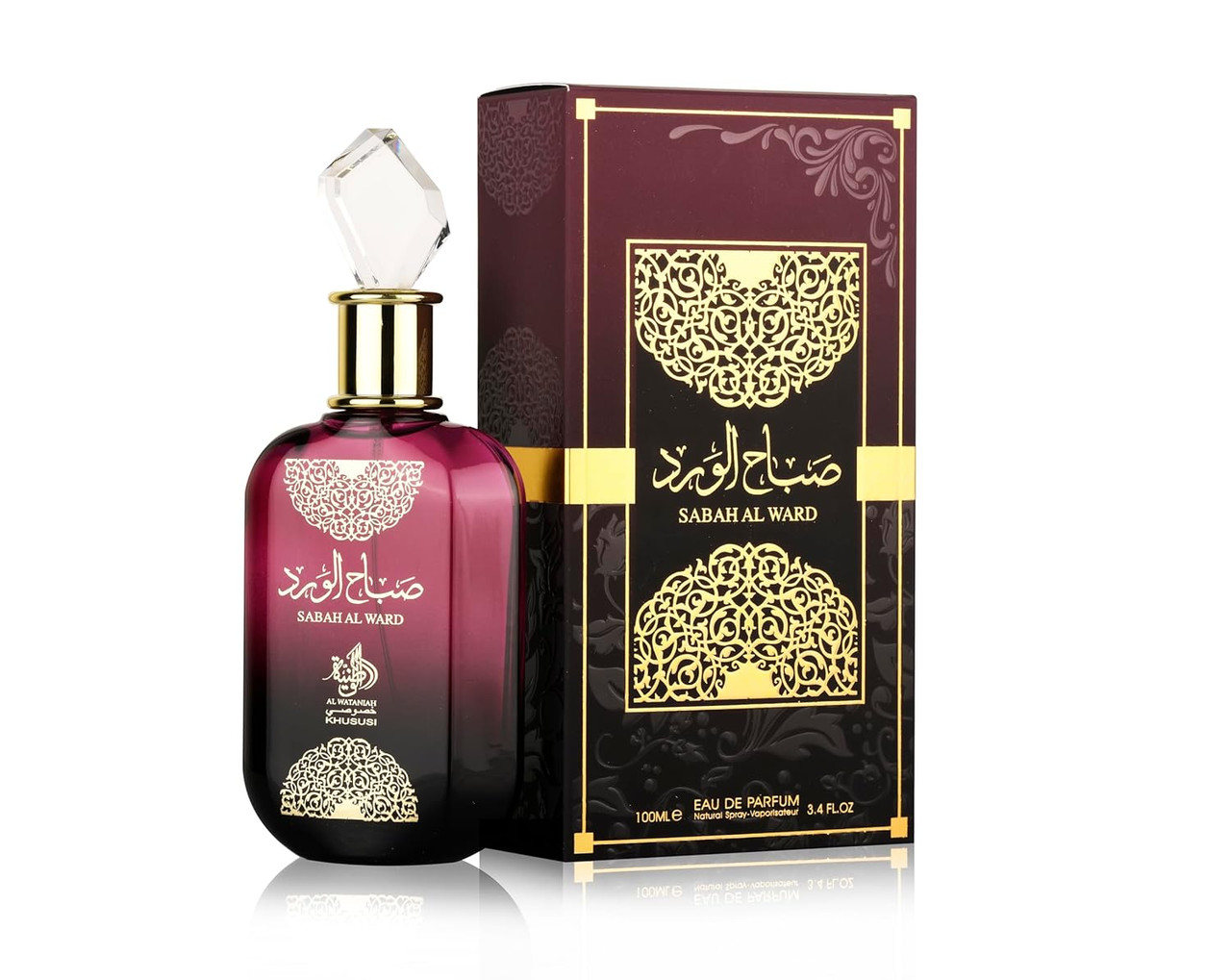 香水(女性用) SABAH AL WARD. AL WATANIAH Al Wataniah Perfume for Women, Sabah Al Ward