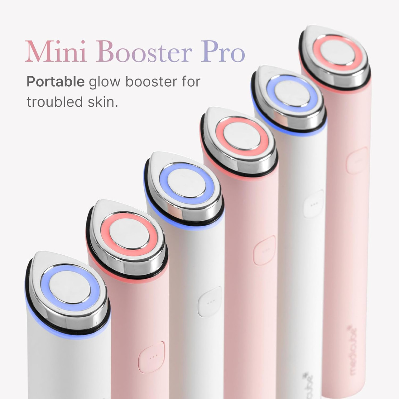 medicube Booster Pro Mini Pink | Affordable at-Home Facial Skin