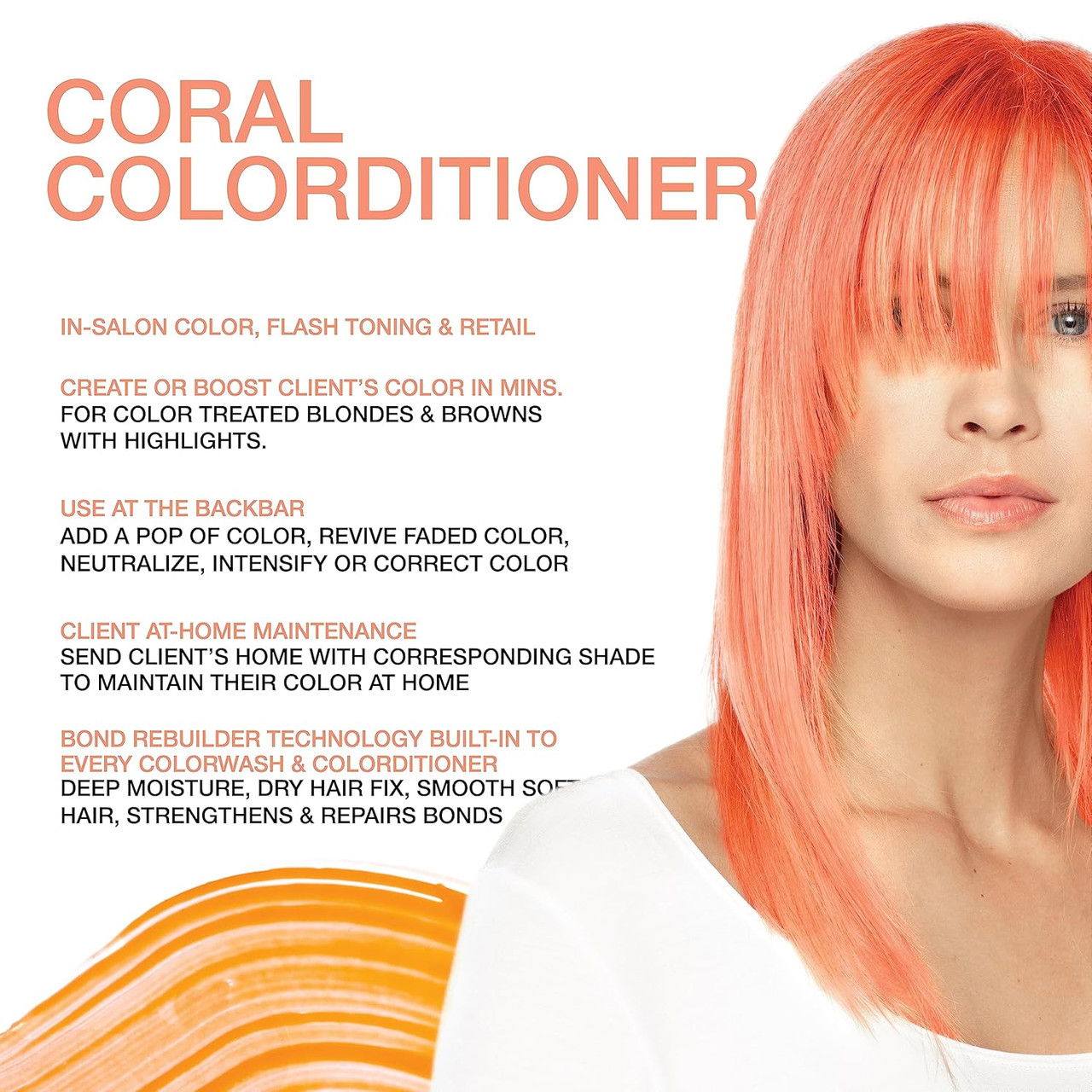 Celeb Luxury Viral Colorditioner Coral 8.25 fl. oz | Buy at Kiwla