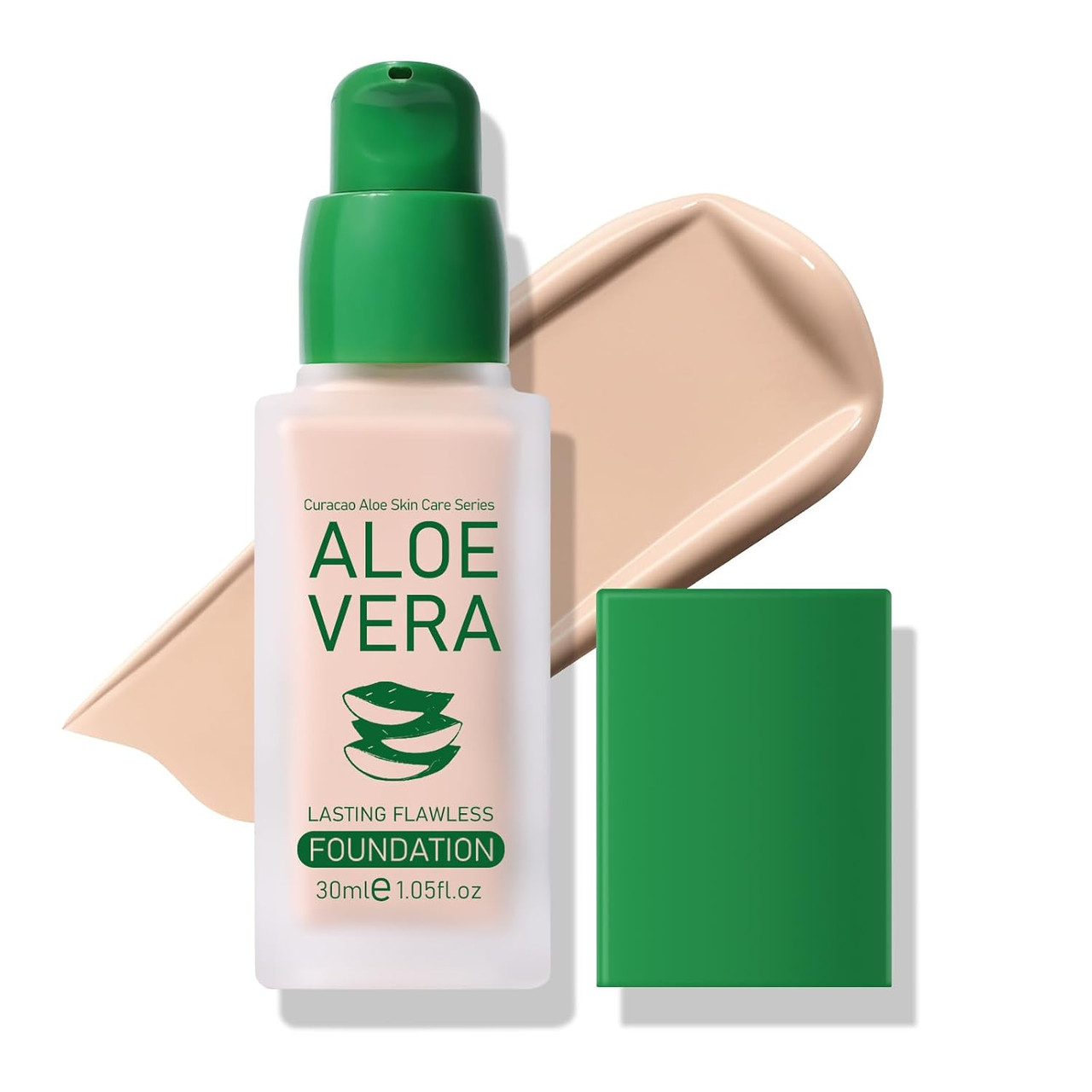 Kyda Aloe Foundation Skincare Base Makeup Infused With Aloe Leaf Medium To  High Coverage Hydrating Liquid