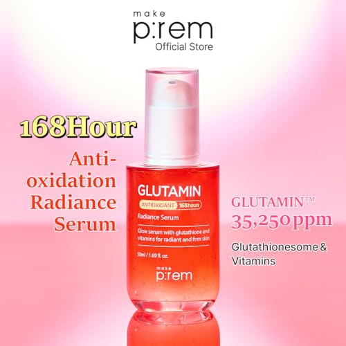 how to make glutathione serum Make P:Rem Glutamin Antioxidant Radiance Serum Dark Spot Serum With  Glutathione & Vitamins Korean Skin