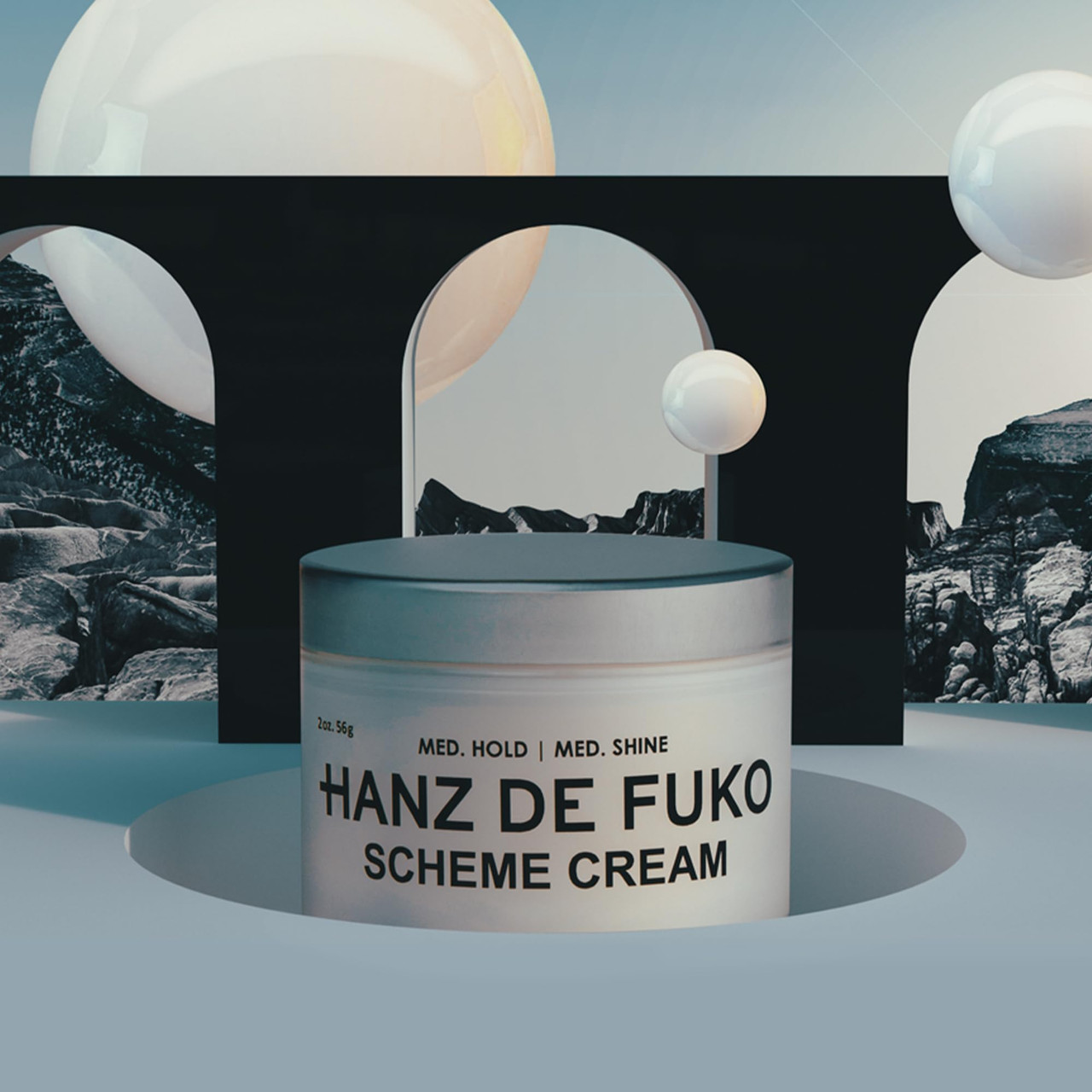Hanz de Fuko Scheme Cream – Premium Men's Hair Styling | Buy at