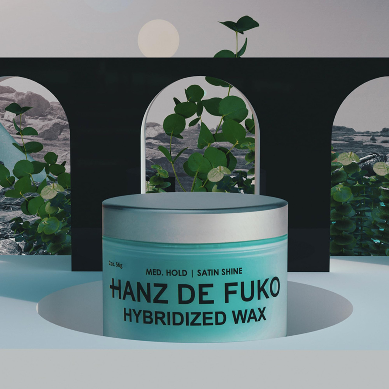 Hanz de Fuko Hybridized Wax – Premium Men's Hair Styling Wax for a
