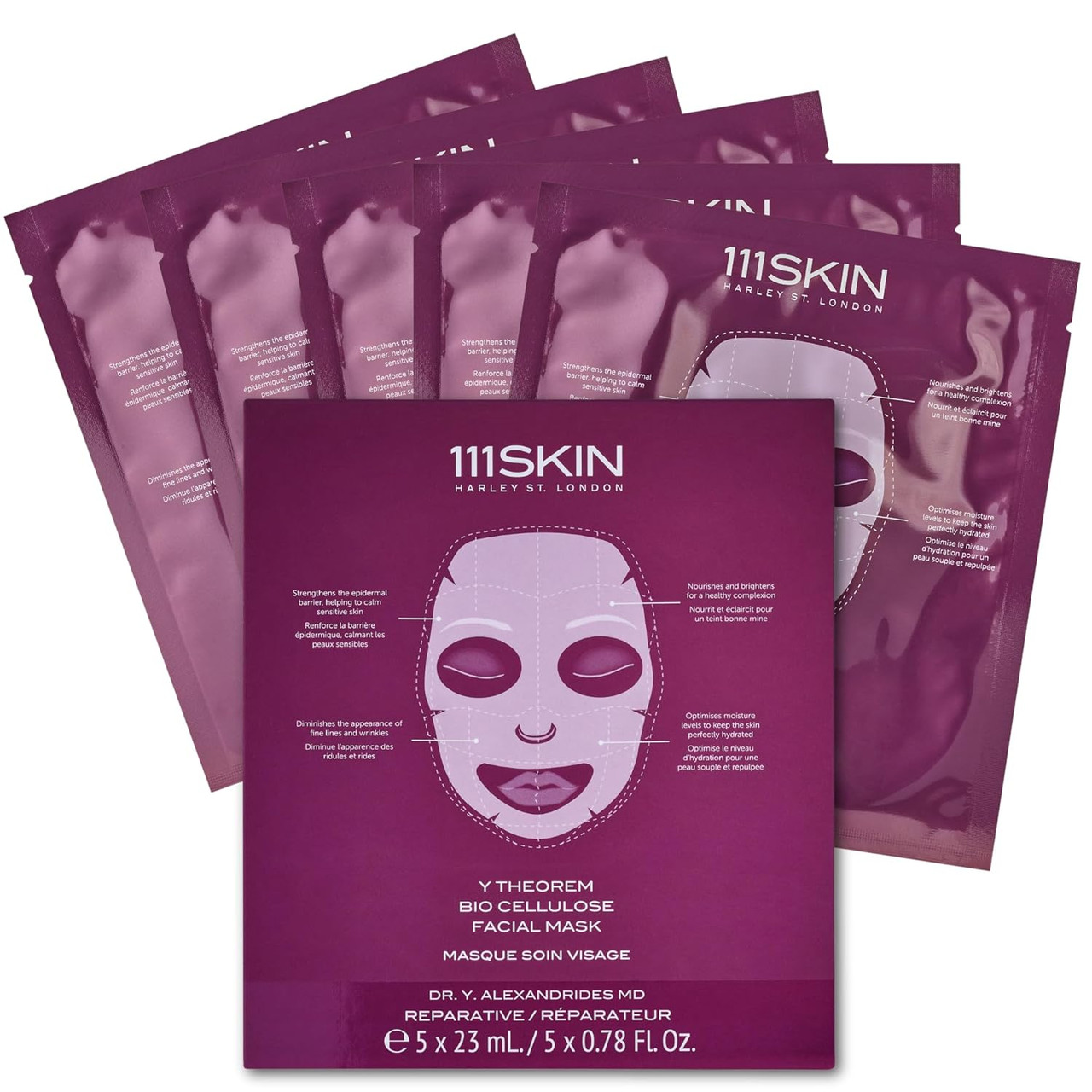 111SKIN Y Theorem Bio Cellulose Facial Mask for All Skin Types