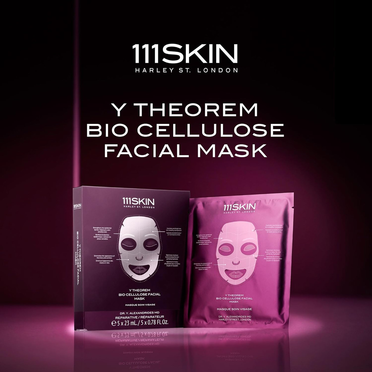 111SKIN Y Theorem Bio Cellulose Facial Mask for All Skin Types