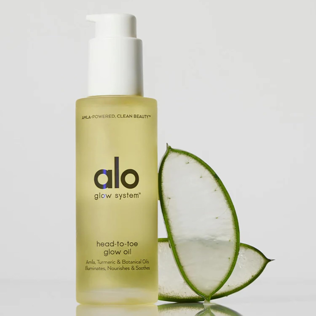 Alo Head-to-Toe Glow Oil | Glow-Boosting Natural Dry Body Oil | Jojoba,  Amla,