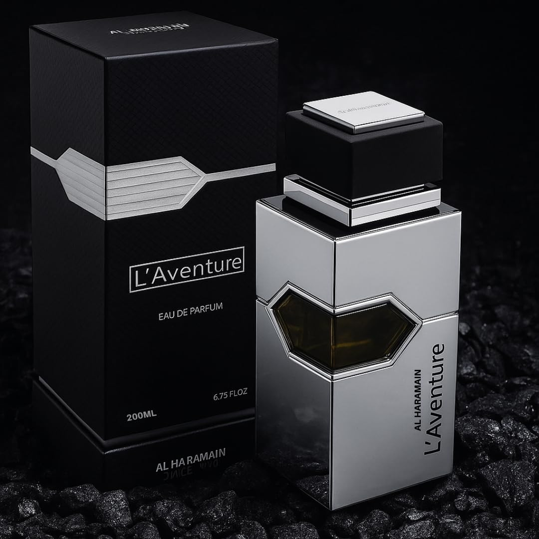 Al Haramain L' Aventure Edp 6.76 Oz 200 Ml Men Clear