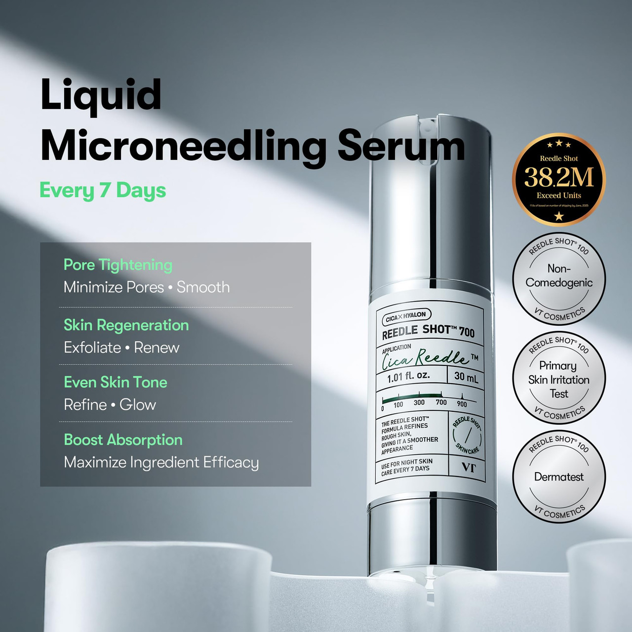 Vt Cosmetics Cica Reedle Shot 300 Advanced Night Exosome