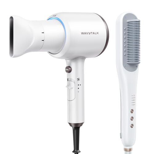 Wavytalk Blown Away Onic Hair Dryer White Steamline Pro | Buy at