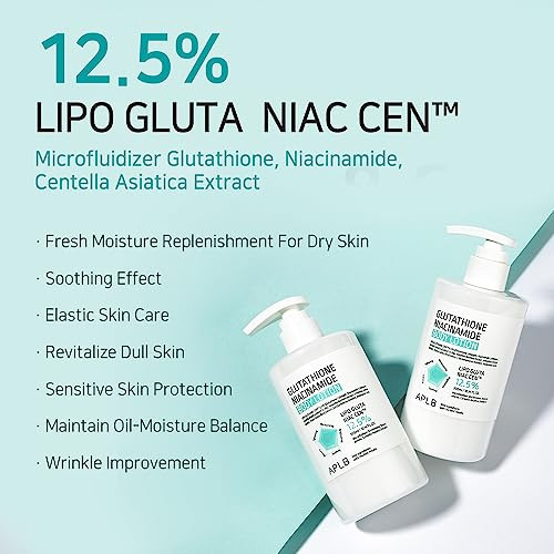 l glutathione lotion made in korea APLB Niacinamide Body LIPO GLUTA NI | Buy at Kiwla EpoGluta L Glutathione Reduced