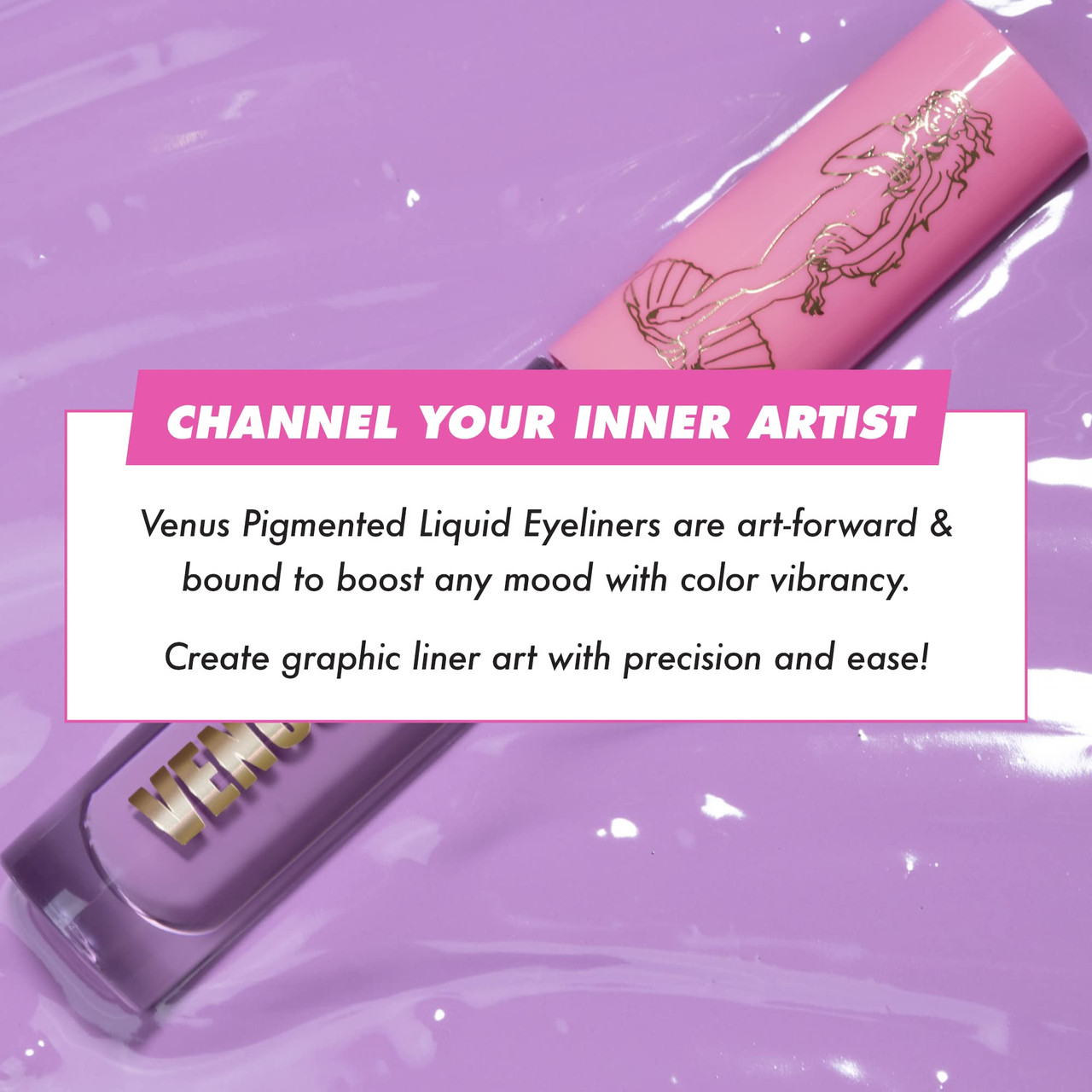 Lime Crime Venus Pigmented Liquid Eyeliner with Precision Brush