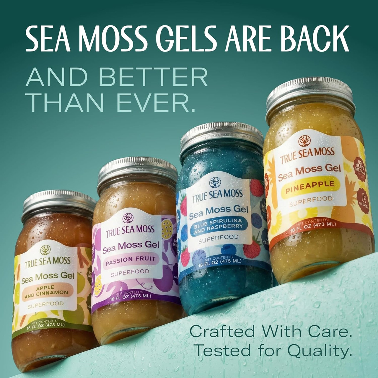TrueSeaMoss Sea Moss Gel – Wildcrafted Seamoss, Fruits | Buy at