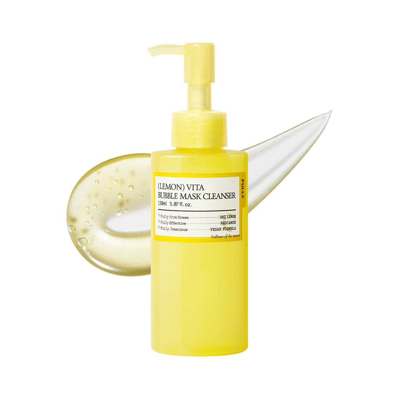 Fully Lemon Vita Bubble Mask Cleanser Self-Bubbling Gel | Buy at