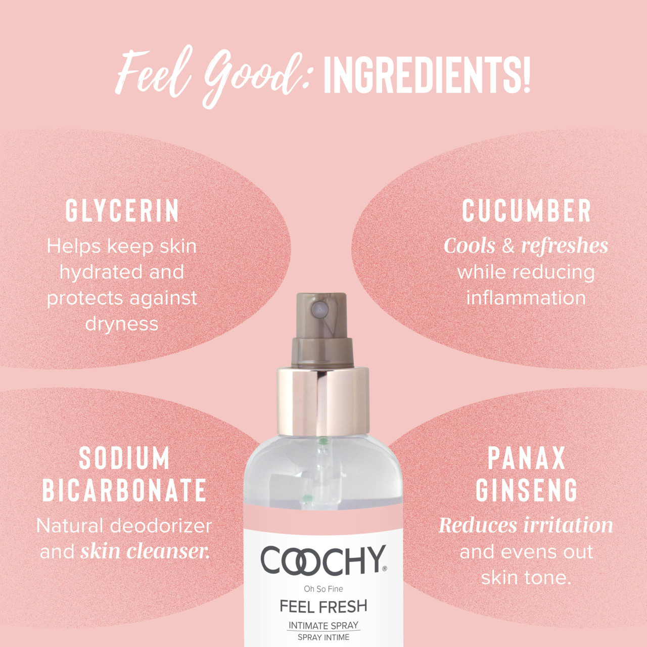 Coochy Intimate Feminine Spray for All Day Fresh Scent | Buy at Kiwla