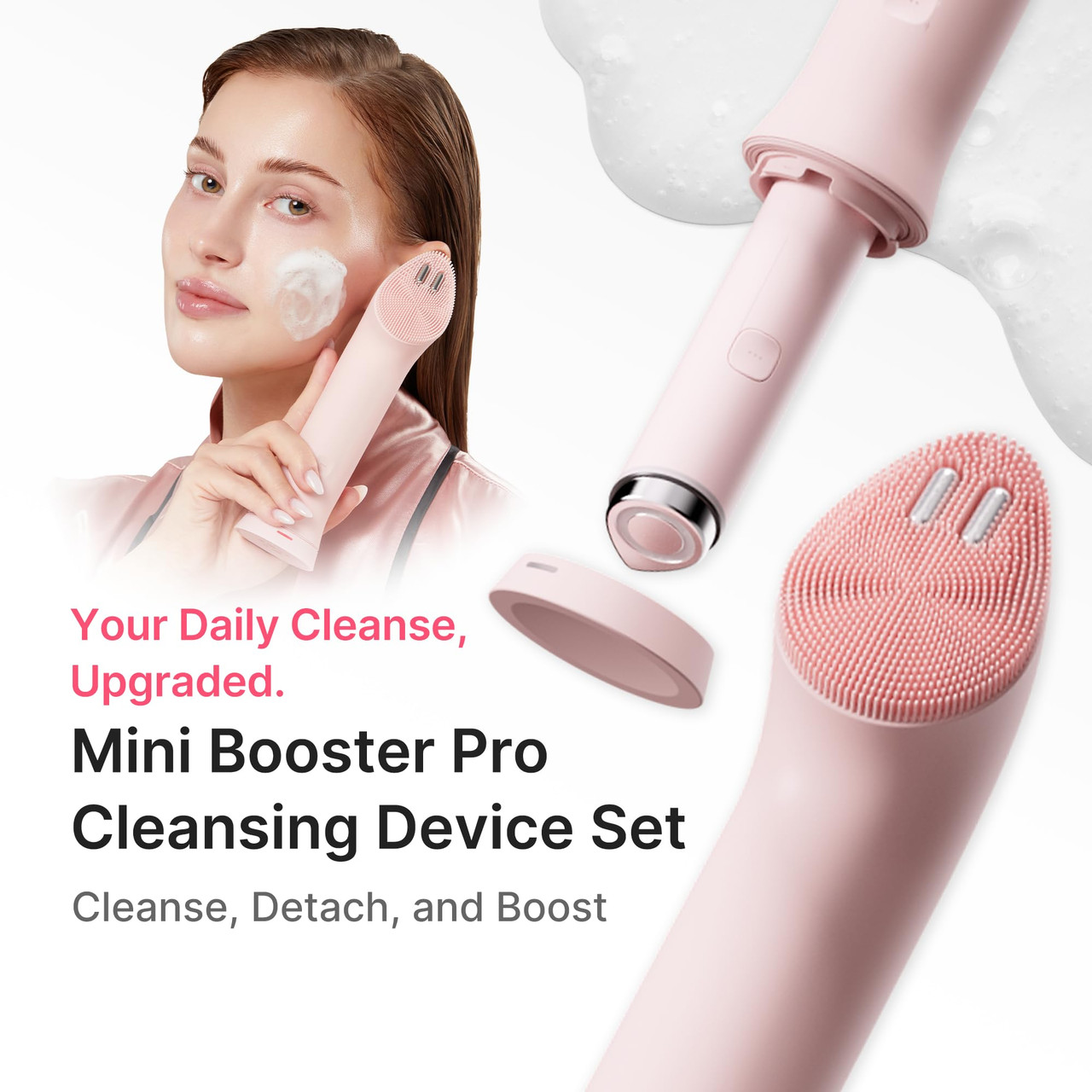 medicube Mini Booster Pro Plus Cleansing Device Set | 2-in-1