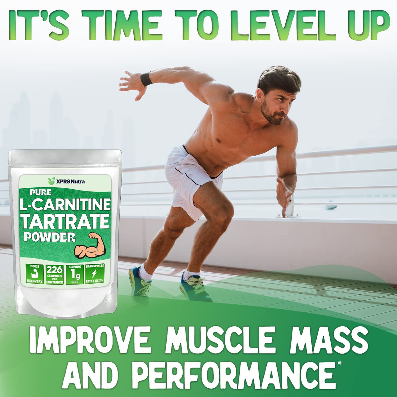 l carnitine tartrate powder BulkSupplements L-Carnitine L-Tartrate Powder 250 Grams