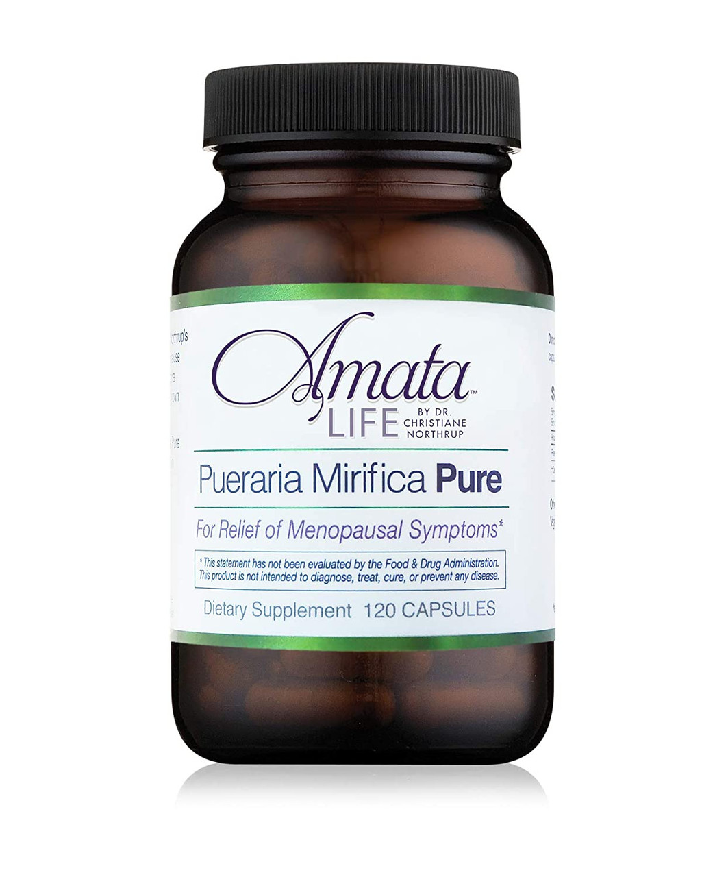 Amata Life by Dr. Christiane Northrup Pueraria Mirifica Pure Capsules