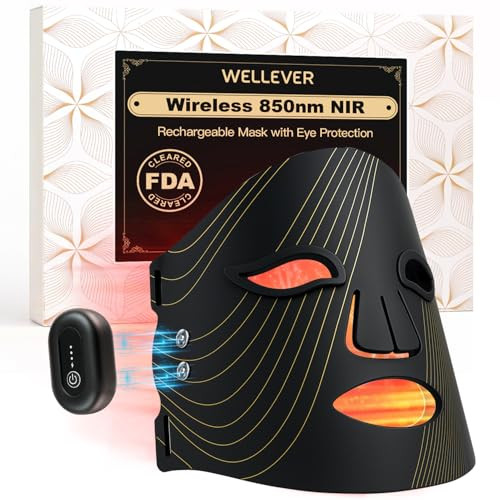 Wellever Red Light Therapy Mask For Face, Wireless Led | Buy at