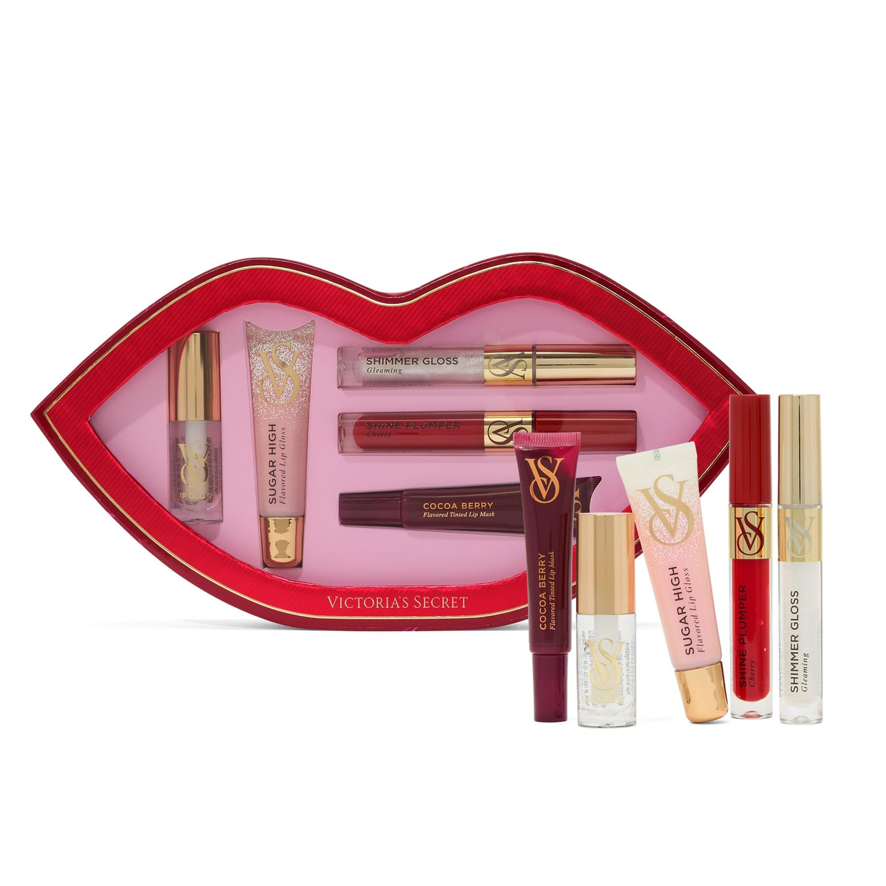 VictoriaS Secret Assorted Lip Gloss Set Flavored Gloss | Buy at