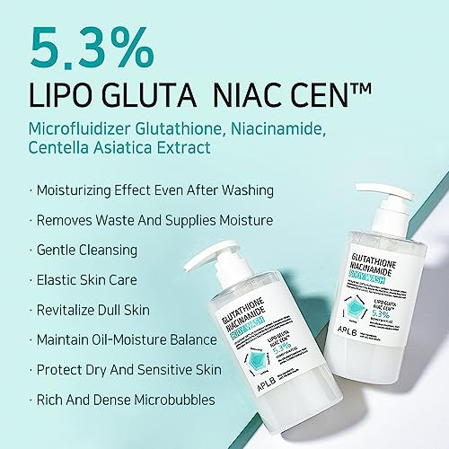 glutathione niacinamide body wash Aplb Lipo Gluta Niac | Buy at Kiwla pack:Pack Of 2 regulating properties bpc 157 scar tissue filter-so-best-seller