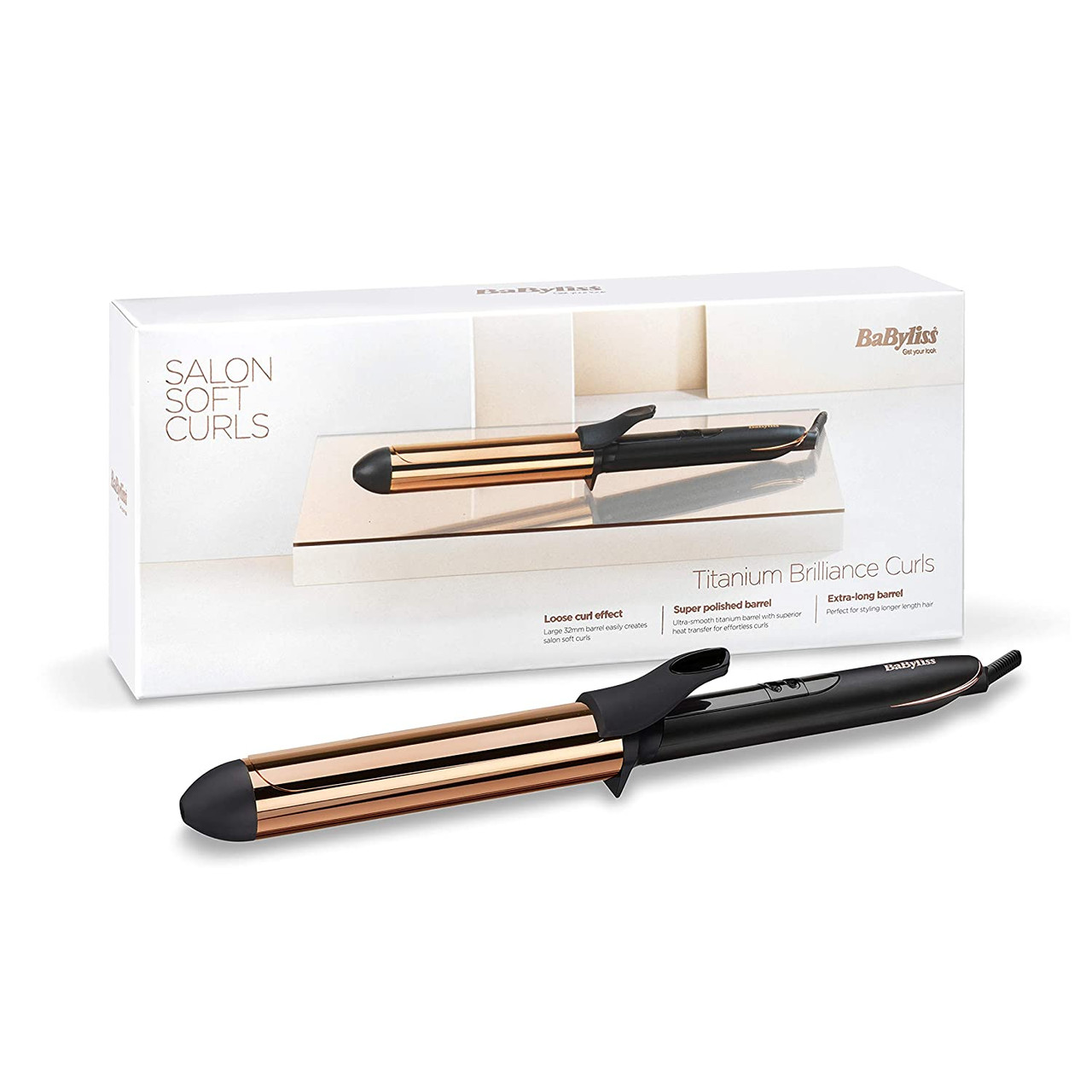 BaByliss Titanium Brilliance Curls