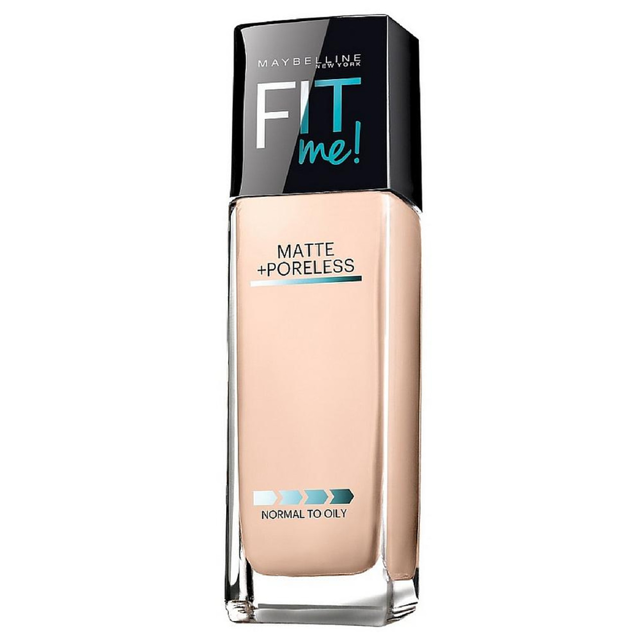 Maybelline Fit Me Matte + Poreless Liquid Foundation Makeup, Warm Nude, 1  fl. oz. Oil-Free Foundation 128 WARM NUDE 1 Count Bottle 1 fl oz. 