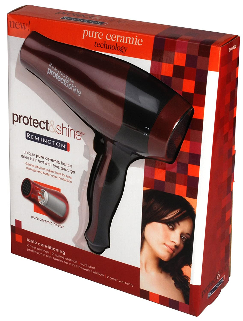 Remington D-0422 Protect and Shine Pure Ceramic Heat Dryer