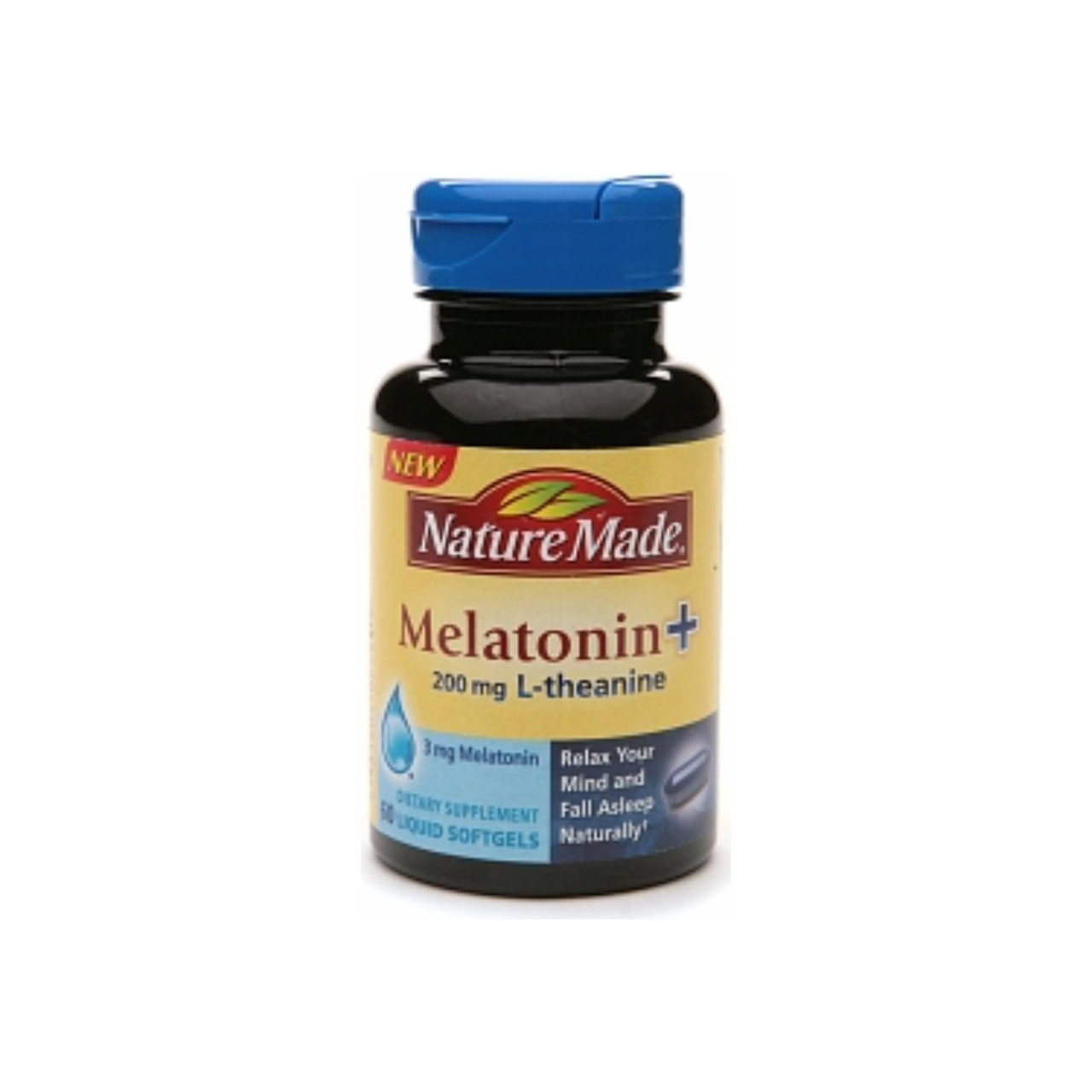 Nature Made Melatonin L Theanine 200Mg Softgels 60 Caplets nature-made-melatonin-l-theanine-200mg-softgels-60-caplets
