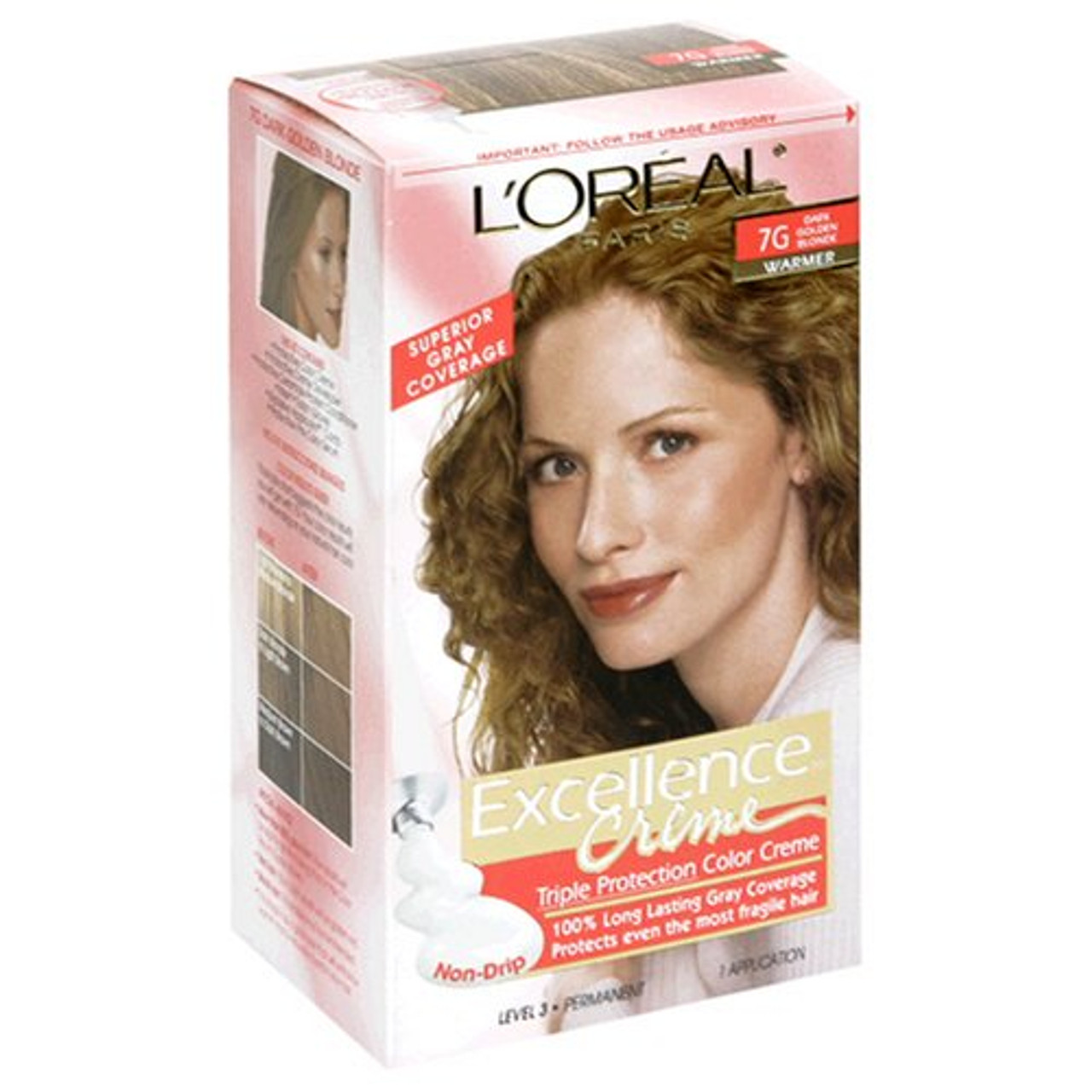 LOreal Excellence 7G Dark Gold Blonde Hair Color 1 ct