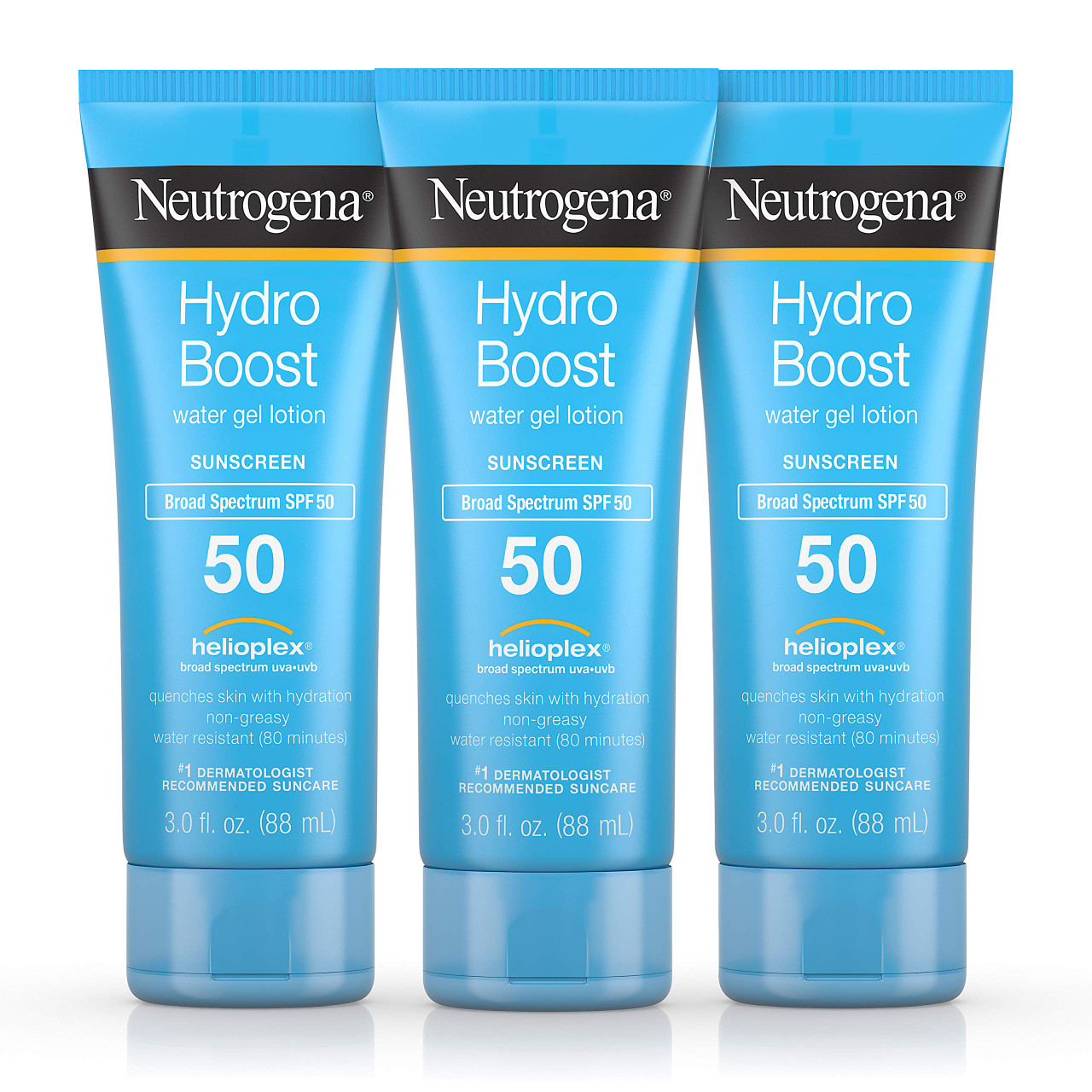 Neutrogena hydro boost spf#50 water deals gel sunscreen lotion 3 ounce