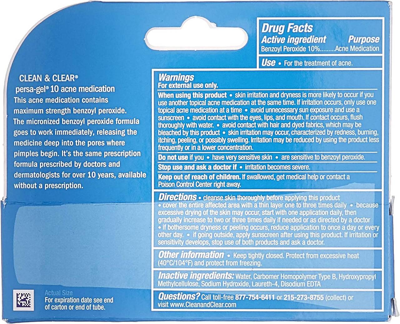 Clean & Clear Blackhead Eraser Facial Scrub with Salicylic Acid - 7oz