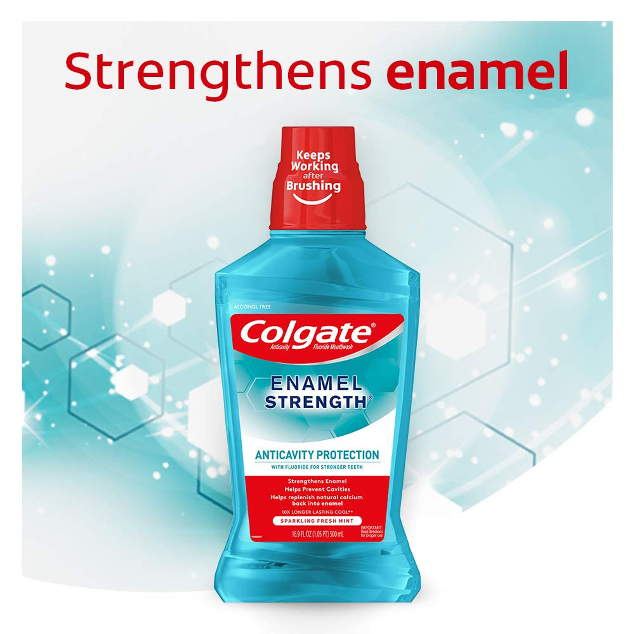 colgate enamel health mouthwash