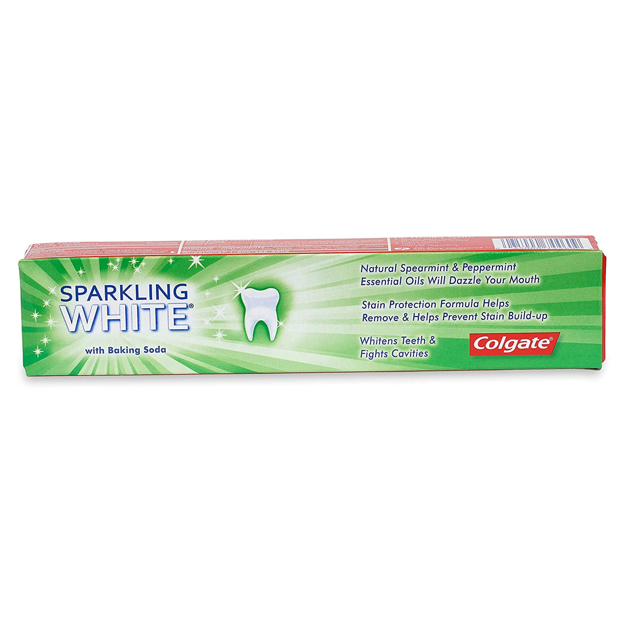 Colgate Sparkling White 2.8 oz Fluoride Toothpaste Mint Zing Gel