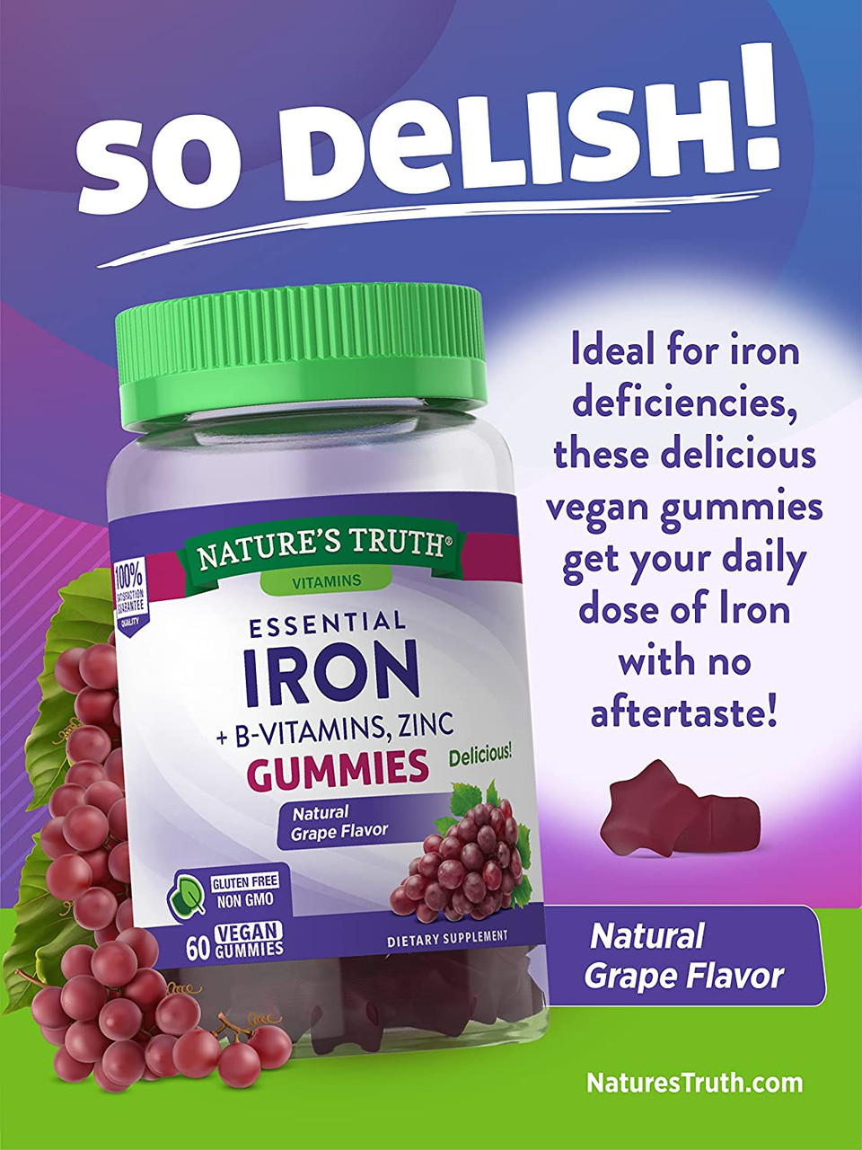 thumbnail image 2 of Natures Aid Vitamin C Time Release 1000mg 240 Tablets Vegan Gluten Yeast Free 2 of 11