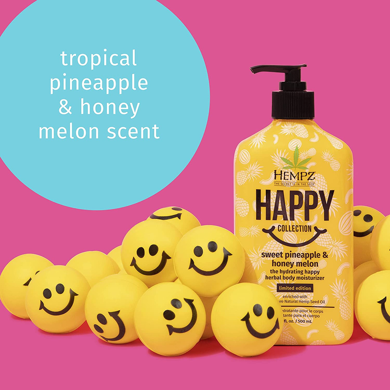 Hempz Limited Edition Happy Hydrating Sweet Pineapple & Honey