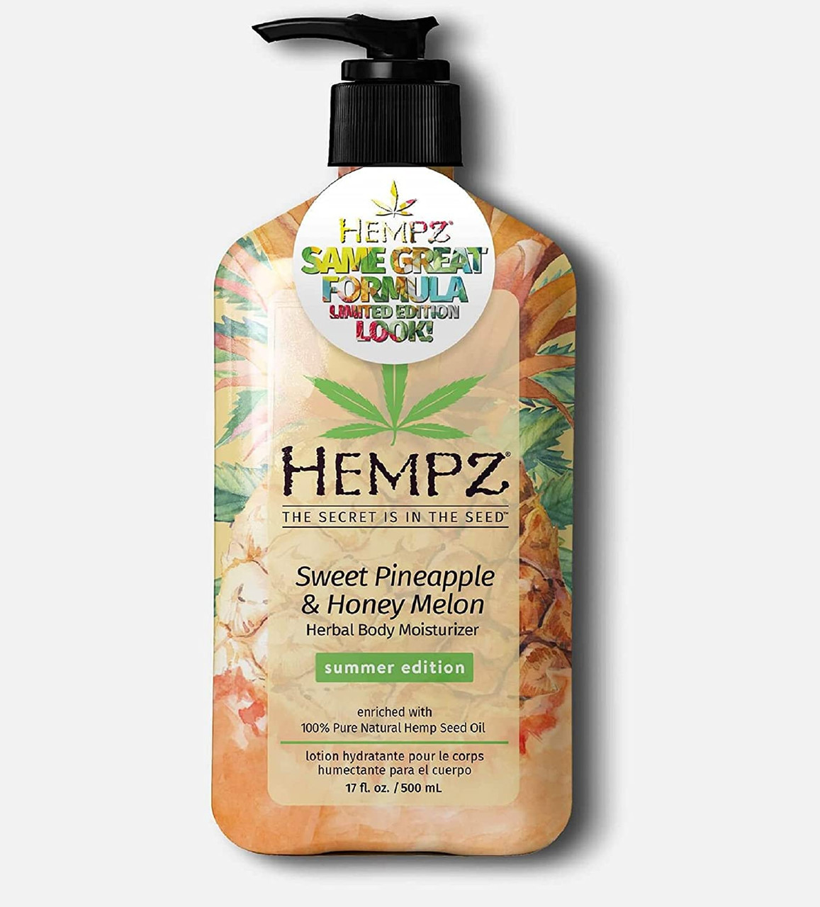 Hempz Summer Edition Sweet Pineapple & Honey Melon 17 ounces