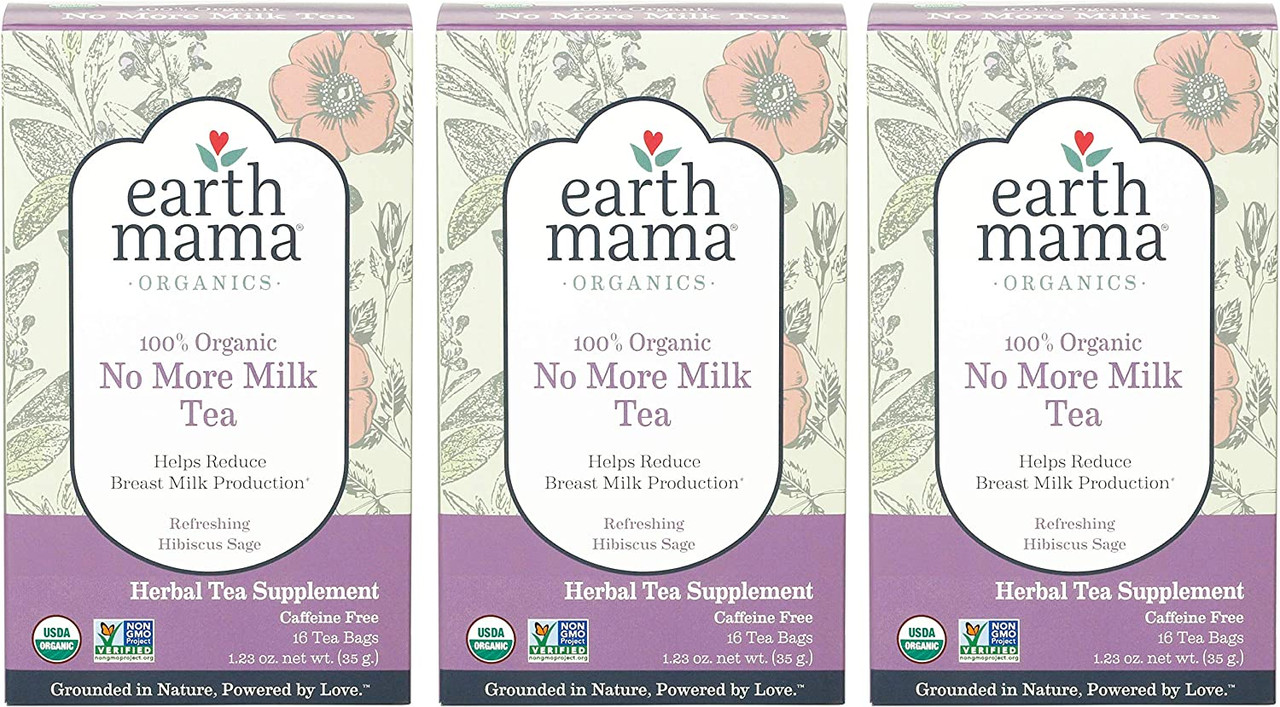 Earth Mama Organic No More Milk Tea for Weaning from Breastmilk, 16 ...