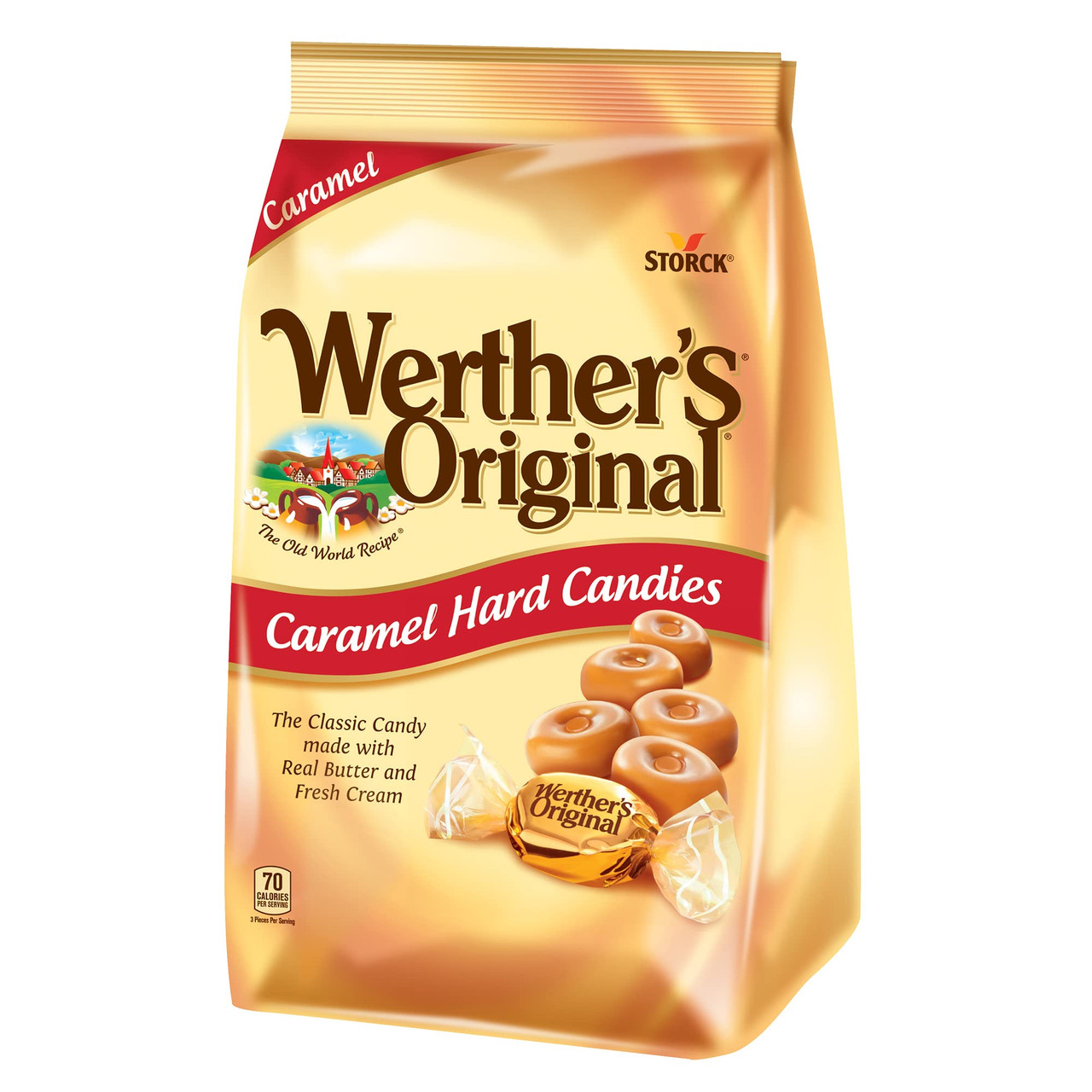 Werther's Original Hard Caramel Candy, 34 Oz Bag