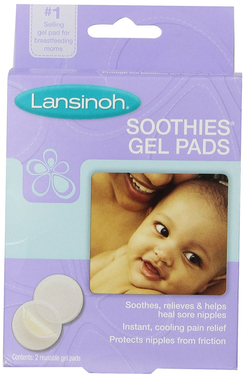 Soothies Gel Pads, Breastfeeding Nipple Gel Pads